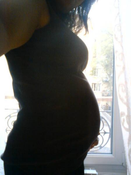 Le 13 ao�t 2008, j'�tais � presque 4 semaines de grossesse