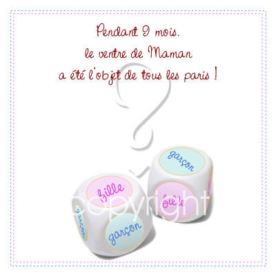 Alors cette fois : FILLE ou GARCON ???