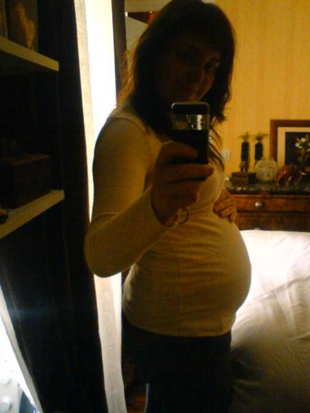 le 10 octobre : moi et mon bidon ...